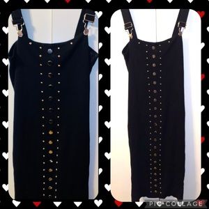 ❤️ Gold Studded Sweater Dress ❤️